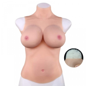 CrossGearX Half Body Breast Forms - Cotton E