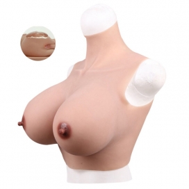 CrossGearX Busto Silicona Cuello alto Copa B