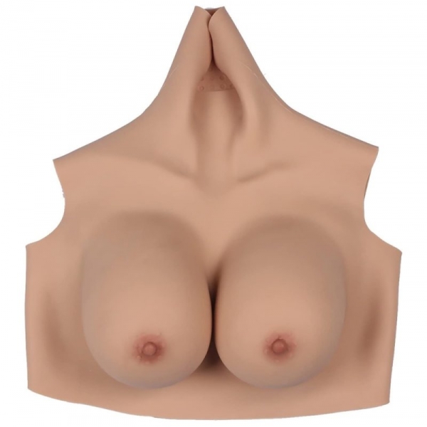 Busto Silicona Cuello alto Copa B