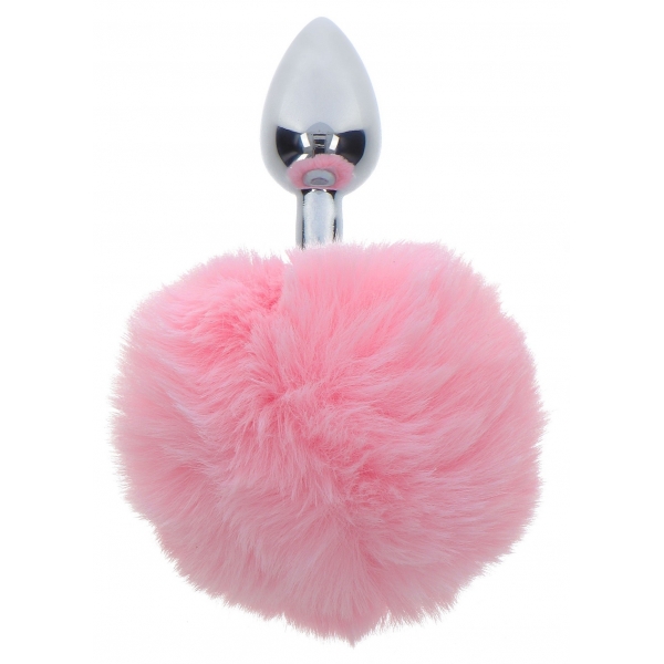 Pompom a spina 6 x 2,7 cm rosa