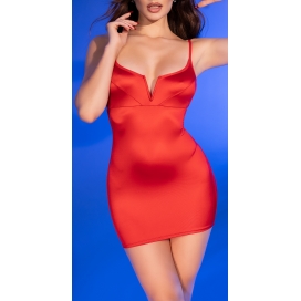 Chilirose Mini Dress Vestalia Red