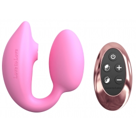 Wonderlover Stimolatore rosa per clitoride e punto G