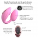 Wonderlover Roze Clitoris en G-Spot Stimulator