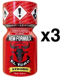 FL Leather Cleaner EL TORO STRONG 10ml x3