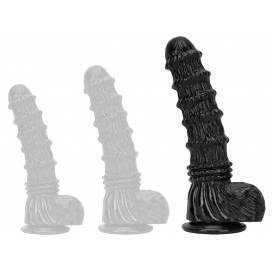 ToppedMonster Dildo in bambù L 21 x 6 cm