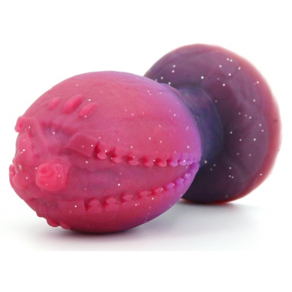 Starry Soft Silicone Butt Plug - Dragon Egg