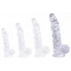 Dildick XL transparent dildo 19 x 5cm