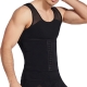 Men's Tight Shirt Waist Trainer BLACK