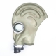 Juego respiratorio Máscara antigás gris con filtro