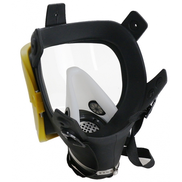 Max gasmasker zwart-geel