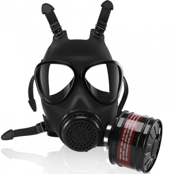 Komplet Breath Black gas mask