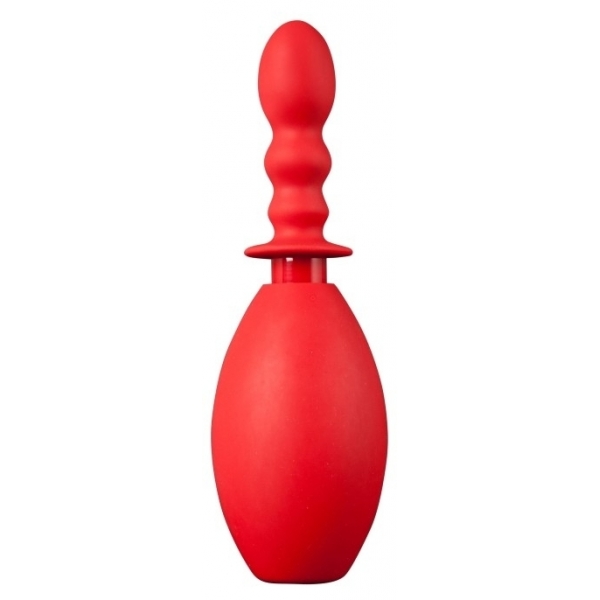 Fresh Wash enema bulb 10 x 3.2 cm - Capacity 275ml Red