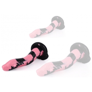 unicorny Cobra Snake Consolador M 22 x 6cm Negro-Rosa