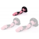 Dildo Cobra Snake S 18 x 5cm Preto-Rosa