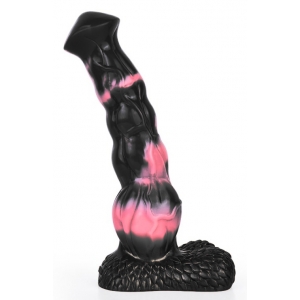 Bad Horse Arhulf Animal Dildo 21 x 6cm Schwarz-Rosa