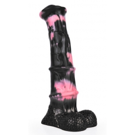 Bad Horse Dildo Animal Ponulf 22 x 5,5 cm Nero-Rosa