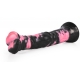 Consolador Ragulf Animal 26 x 5.5cm Negro-Rosa