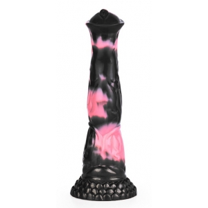 Bad Horse Consolador Bodulf 25 x 6 cm Negro-Rosa