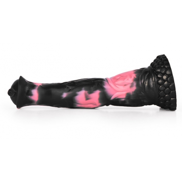 Bodulf dildo 25 x 6cm Zwart-Roze