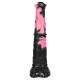 Consolador Hulf 24 x 5 cm Negro-Rosa