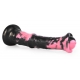 Exulf Animal Dildo 26 x 6cm Schwarz-Rosa