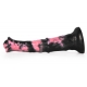 Dildo animale Exulf 26 x 6 cm nero-rosa