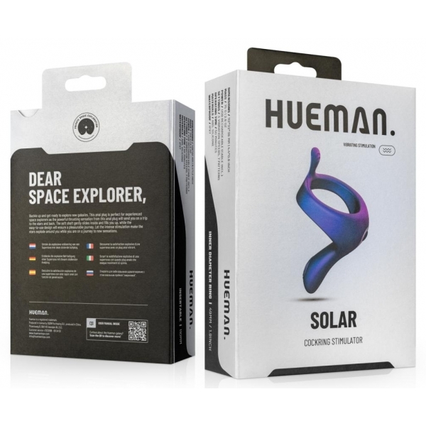 Anel de galo vibratório Solar Hueman - Diâmetro 49mm