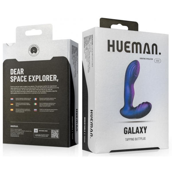 Estimulador de próstata Galaxy Hueman 11 x 3,5cm