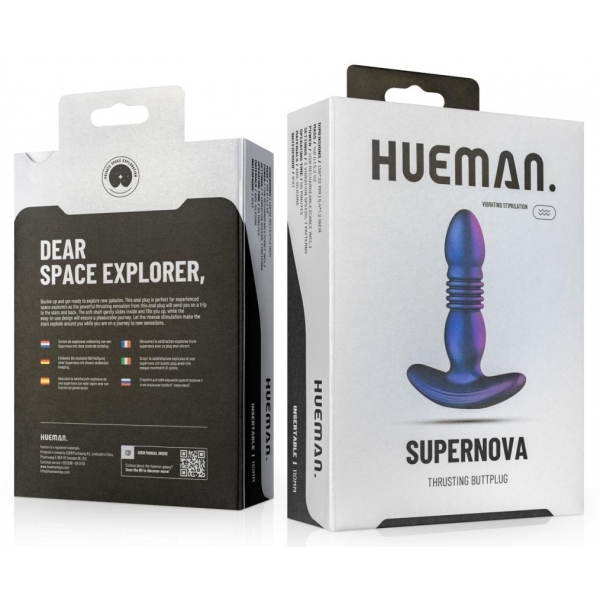 Hueman Supernova push plug 11 x 3,5 cm