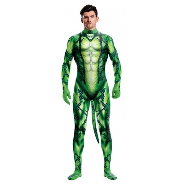 Frogman Cosplay Jumpsuit Verde