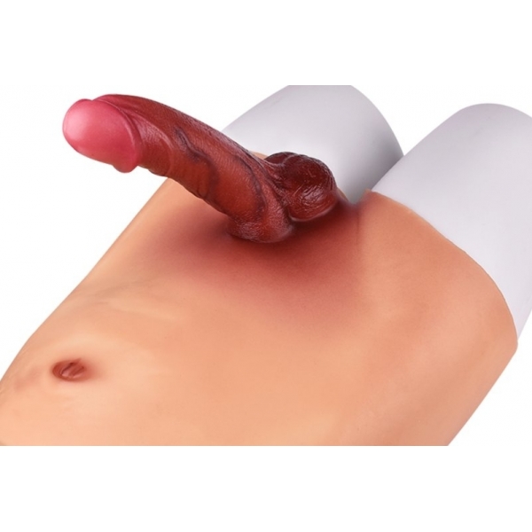 Realistische penis prothese 17 x 4cm