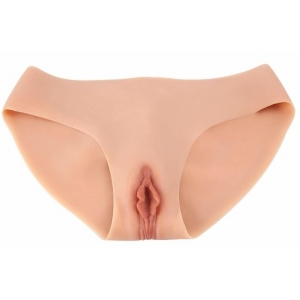 CrossGearX Fake Vagina Pants with Catheter FLESH