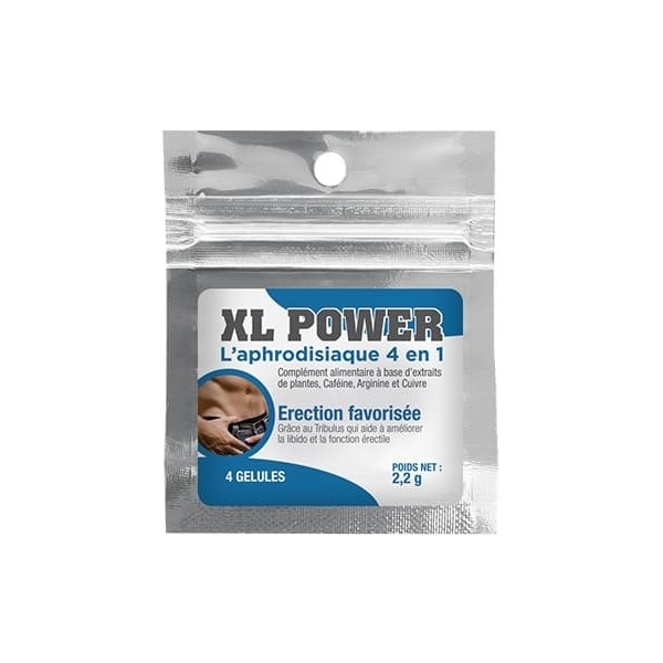 Erectiestimulans XL Power 4 capsules