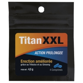 Titan XXL Titan XXL Stimulant Action prolongée 4 gélules