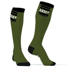 SneakXX Hanky Army SneakXX High Socks Green