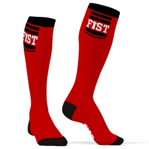 SneakXX HANKY FIST SneakXX High Socks Vermelho