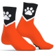 Calcetines Paw Kinky Puppy Naranja