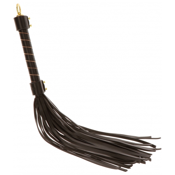 Studded Whip 55cm Black