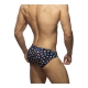 Emoji Swim Navy briefs