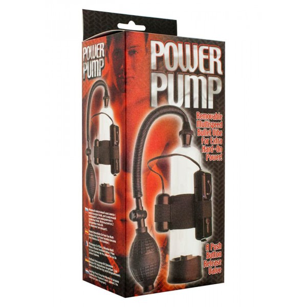 Vibrating Penis Pump 19 x 6 cm
