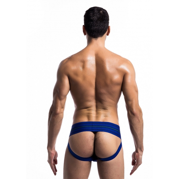 Fetish Classic Wide Jockstrap Blue