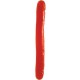 Dildo duplo vermelho 32 x 3,7 cm