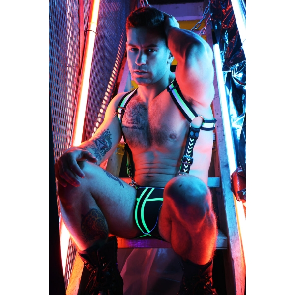 TRANSISTOR SLINGSHOT BODY HARNESS Neon Green