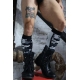 Calcetines altos Neo Camo Negro-Blanco