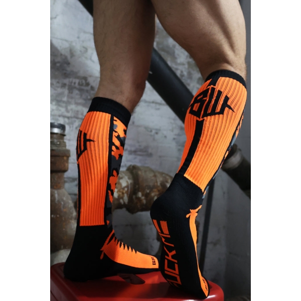 Neo camo sock Neon Orange