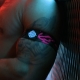 Neo Camo Zwart-Roze Neon Armbanden