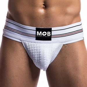 MOB Eroticwear Perizoma Fetish Classic Bianco