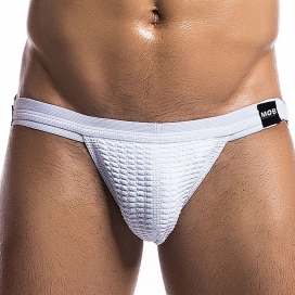 MOB Eroticwear Fetish Swim Jockstrap Branco