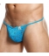 Lace Mob Turquoise Thong