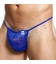 Lace Mob Thong Blue